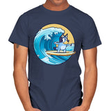 Hang Blue - Mens T-Shirts RIPT Apparel Small / Navy