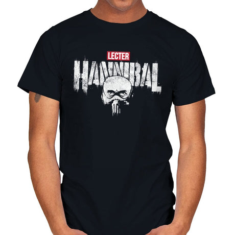 Hannibal Punisher - Mens T-Shirts RIPT Apparel Small / Black