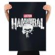 Hannibal Punisher - Prints Posters RIPT Apparel 18x24 / Black