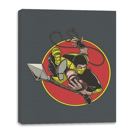 HANZO 300 - Canvas Wraps Canvas Wraps RIPT Apparel 16x20 / Charcoal