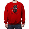 Happens It Does - Crew Neck Sweatshirt Crew Neck Sweatshirt RIPT Apparel Small / Red