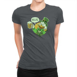 Happy Scrooge Day - St Paddys Day - Womens Premium T-Shirts RIPT Apparel Small / Heavy Metal