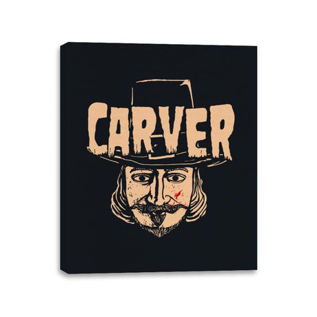 Happy Thanksgiving - Canvas Wraps Canvas Wraps RIPT Apparel 11x14 / Black