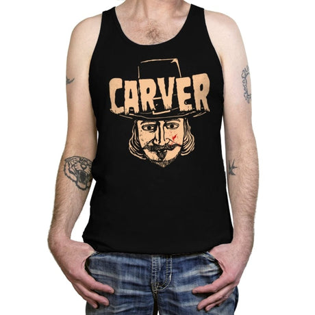 Happy Thanksgiving - Tanktop Tanktop RIPT Apparel X-Small / Black