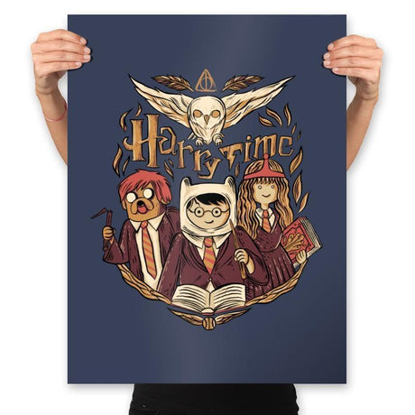 Harry Time - Prints Posters RIPT Apparel 18x24 / Navy