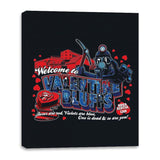 Have a Bloody Valentine - Canvas Wraps Canvas Wraps RIPT Apparel 16x20 / Black