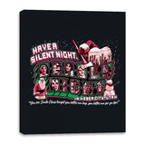 Have a Deadly Night - Canvas Wraps Canvas Wraps RIPT Apparel 16x20 / Black