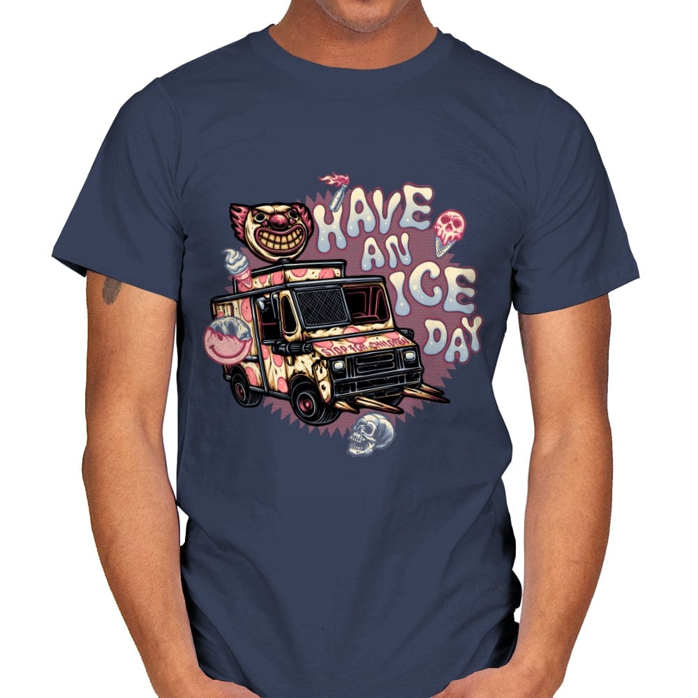 Have an Ice Day - Mens T-Shirts RIPT Apparel Small / Navy