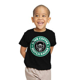 Have Coffee, Watch Radar - Youth T-Shirts RIPT Apparel