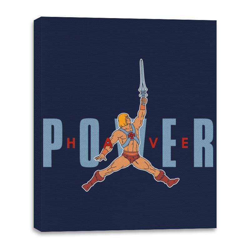 Have Power - Canvas Wraps Canvas Wraps RIPT Apparel 16x20 / Navy