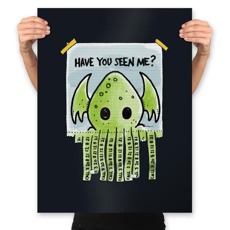 Have You Seen Me - Prints Posters RIPT Apparel 18x24 / Black