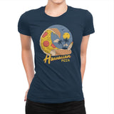 Hawaiian Pizza - Womens Premium T-Shirts RIPT Apparel Small / Midnight Navy