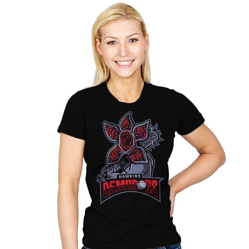 Hawkins Demodogs - Womens T-Shirts RIPT Apparel