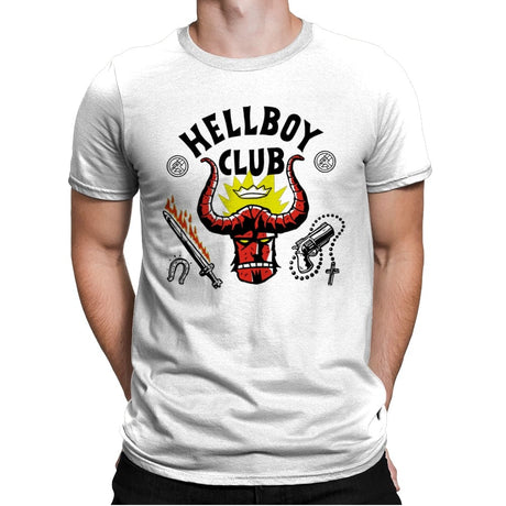 HB Club - Mens Premium T-Shirts RIPT Apparel Small / White