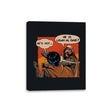 He is a Messiah! - Canvas Wraps Canvas Wraps RIPT Apparel 8x10 / Black