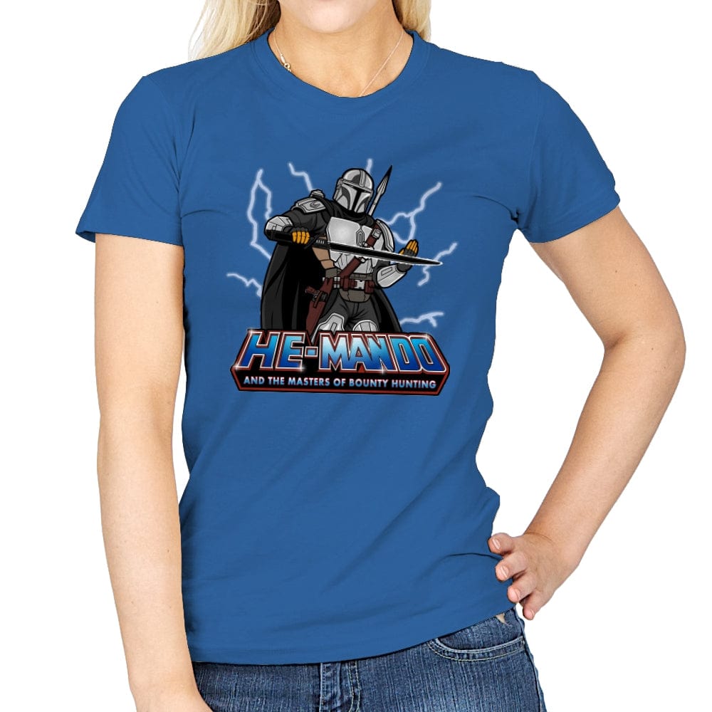 He-Mando Remix - Womens T-Shirts RIPT Apparel Small / Royal