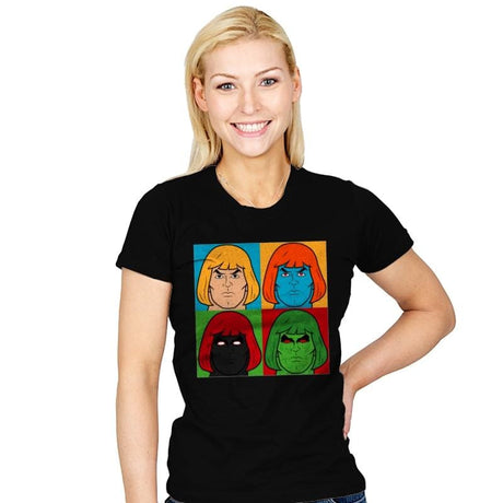 He-Pop - Womens T-Shirts RIPT Apparel