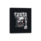 Heavy Metal Claus - Canvas Wraps Canvas Wraps RIPT Apparel 8x10 / Black