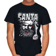 Heavy Metal Claus - Mens T-Shirts RIPT Apparel Small / Black