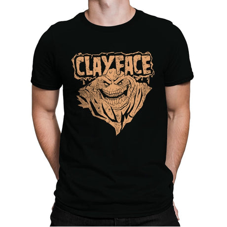 Heavy Metal Clay - Mens Premium T-Shirts RIPT Apparel Small / Black