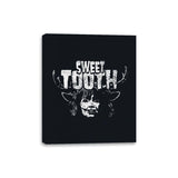 Heavy Metal Deer Boy - Canvas Wraps Canvas Wraps RIPT Apparel 8x10 / Black