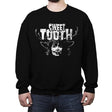 Heavy Metal Deer Boy - Crew Neck Sweatshirt Crew Neck Sweatshirt RIPT Apparel Small / Black