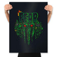 Heavy Metal Fear - Prints Posters RIPT Apparel 18x24 / Black