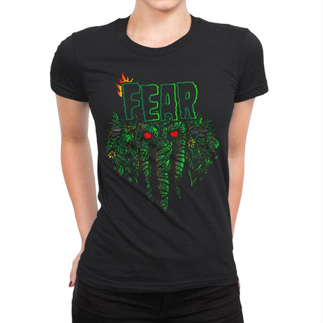 Heavy Metal Fear - Womens Premium T-Shirts RIPT Apparel Small / Black