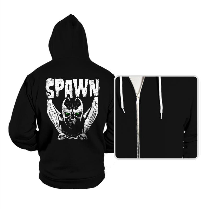 Heavy Metal Hell - Hoodies Hoodies RIPT Apparel Small / Black