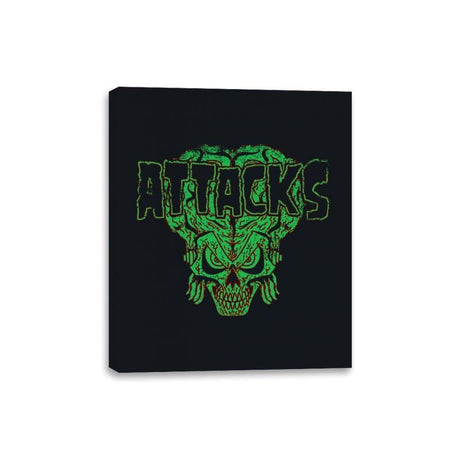 Heavy Metal Invasion - Canvas Wraps Canvas Wraps RIPT Apparel 8x10 / Black