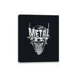 Heavy Metal Laughing-Bat - Anytime - Canvas Wraps Canvas Wraps RIPT Apparel 8x10 / Black