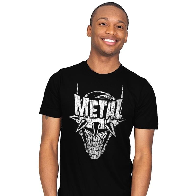 Heavy Metal Laughing-Bat - Mens T-Shirts RIPT Apparel