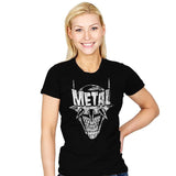 Heavy Metal Laughing-Bat - Womens T-Shirts RIPT Apparel