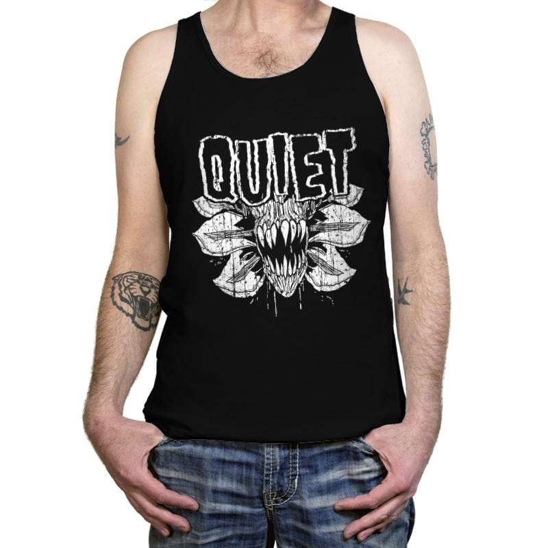 Heavy Metal Quiet - Tanktop Tanktop RIPT Apparel X-Small / Black