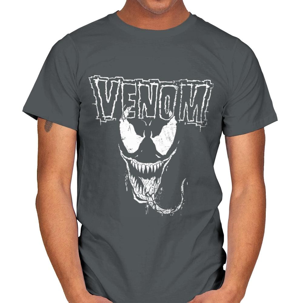 Heavy Metal Symbiote - Mens T-Shirts RIPT Apparel Small / Charcoal