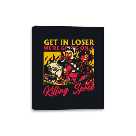 Hell Boss Meme - Canvas Wraps Canvas Wraps RIPT Apparel 8x10 / Black