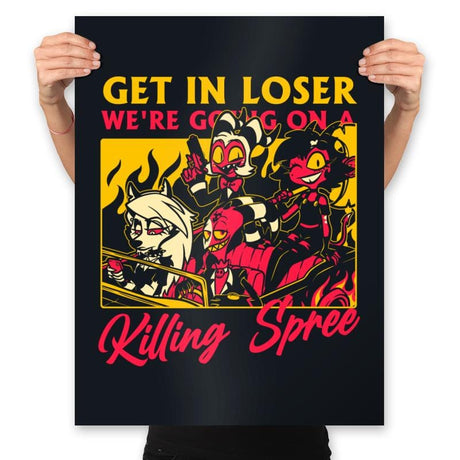 Hell Boss Meme - Prints Posters RIPT Apparel 18x24 / Black