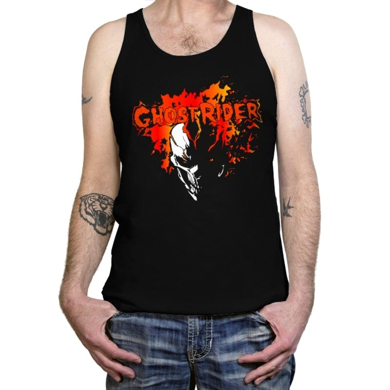 Hell Charger Punk - Tanktop Tanktop RIPT Apparel X-Small / Black