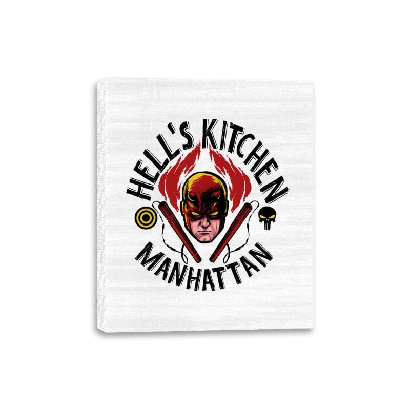 Hell´s Kitchen Club - Canvas Wraps Canvas Wraps RIPT Apparel 8x10 / White