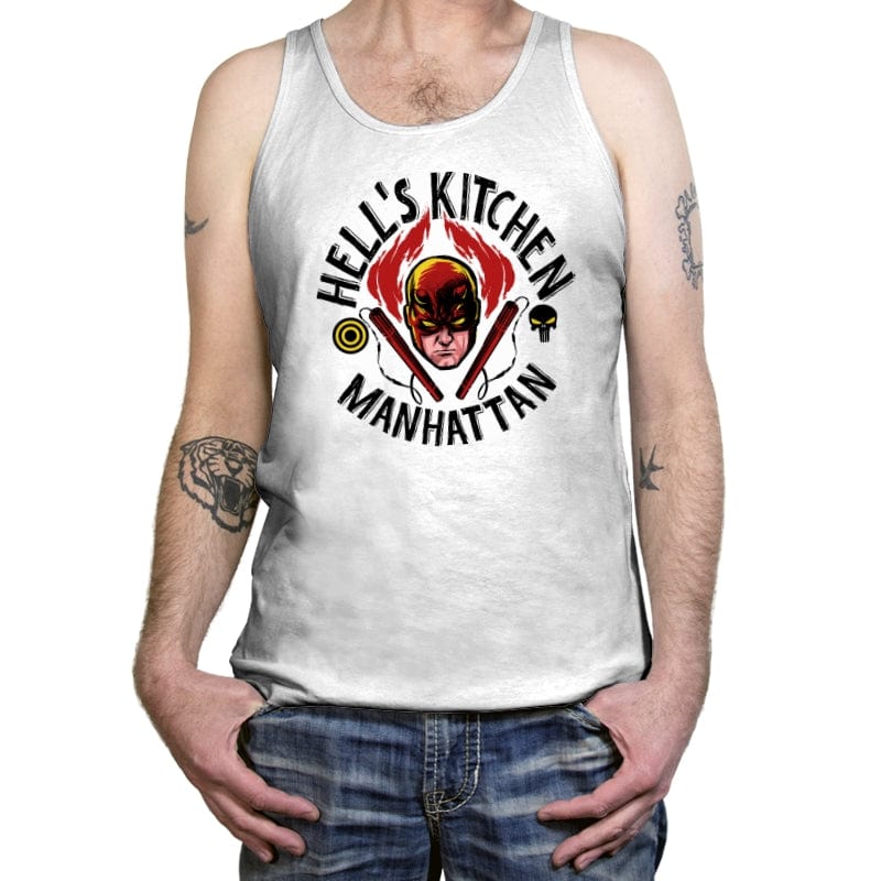 Hell´s Kitchen Club - Tanktop Tanktop RIPT Apparel X-Small / White