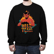 Hell Yeah - Crew Neck Sweatshirt Crew Neck Sweatshirt RIPT Apparel Small / Black