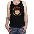 Hellfire Cat Meowster - Tanktop Tanktop RIPT Apparel X-Small / Black