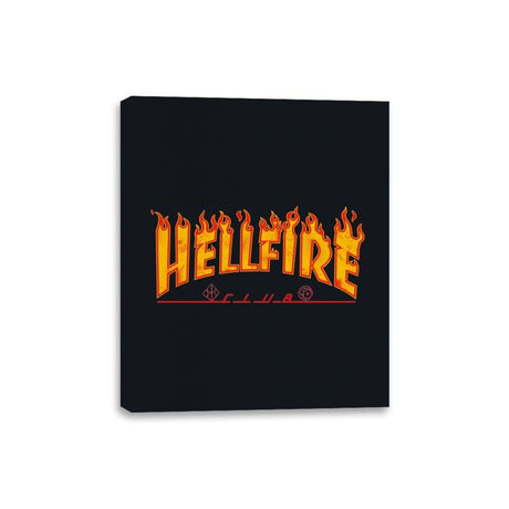 Hellfire Club - Canvas Wraps Canvas Wraps RIPT Apparel 8x10 / Black