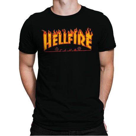 Hellfire Club - Mens Premium T-Shirts RIPT Apparel Small / Black