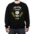 Hellfire Skater Club - Crew Neck Sweatshirt Crew Neck Sweatshirt RIPT Apparel Small / Black