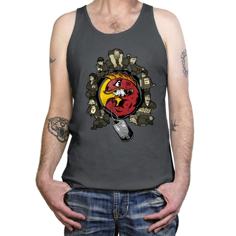 Hellfish Squad - Best Seller - Tanktop Tanktop RIPT Apparel X-Small / Asphalt