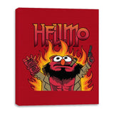 Hellmo - Canvas Wraps Canvas Wraps RIPT Apparel 16x20 / Red