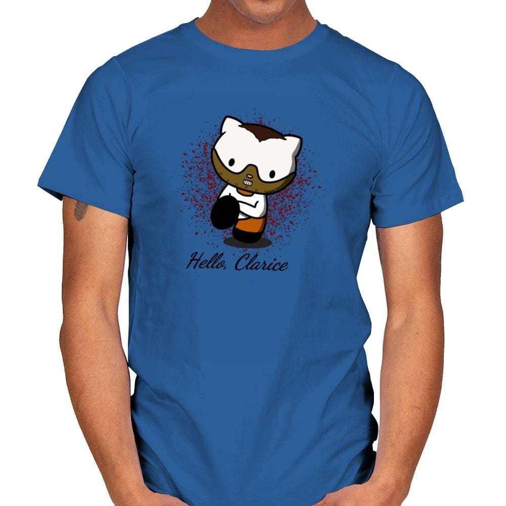 Hello Clarice - Mens T-Shirts RIPT Apparel Small / Royal