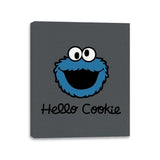 Hello Cookie - Canvas Wraps Canvas Wraps RIPT Apparel 11x14 / Charcoal