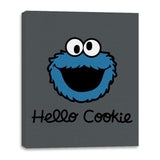 Hello Cookie - Canvas Wraps Canvas Wraps RIPT Apparel 16x20 / Charcoal